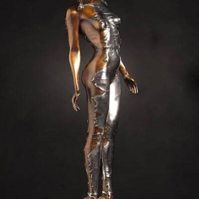 Nickel Splash Ballerina by Louis Chanu